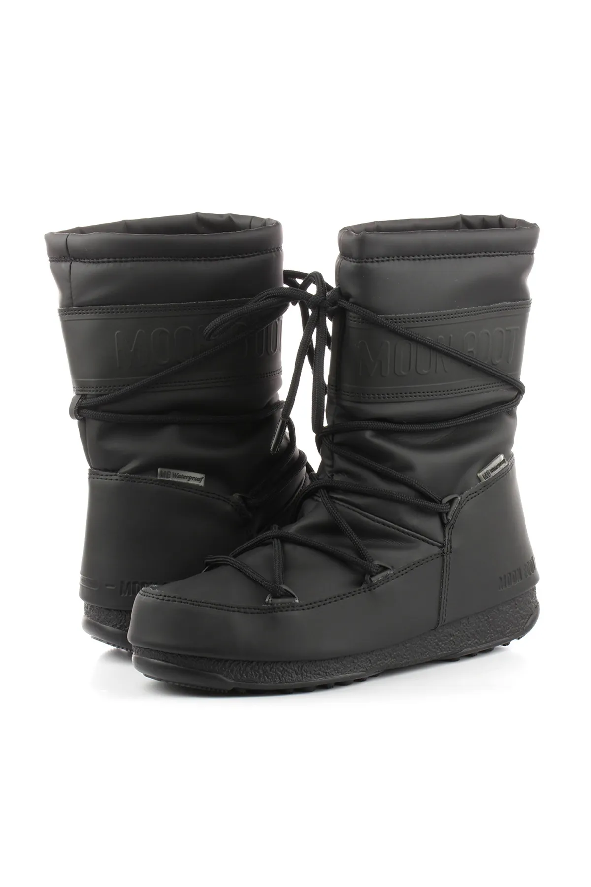 MOON BOOT  Schneestiefel - Schwarz - Flacher Absatz