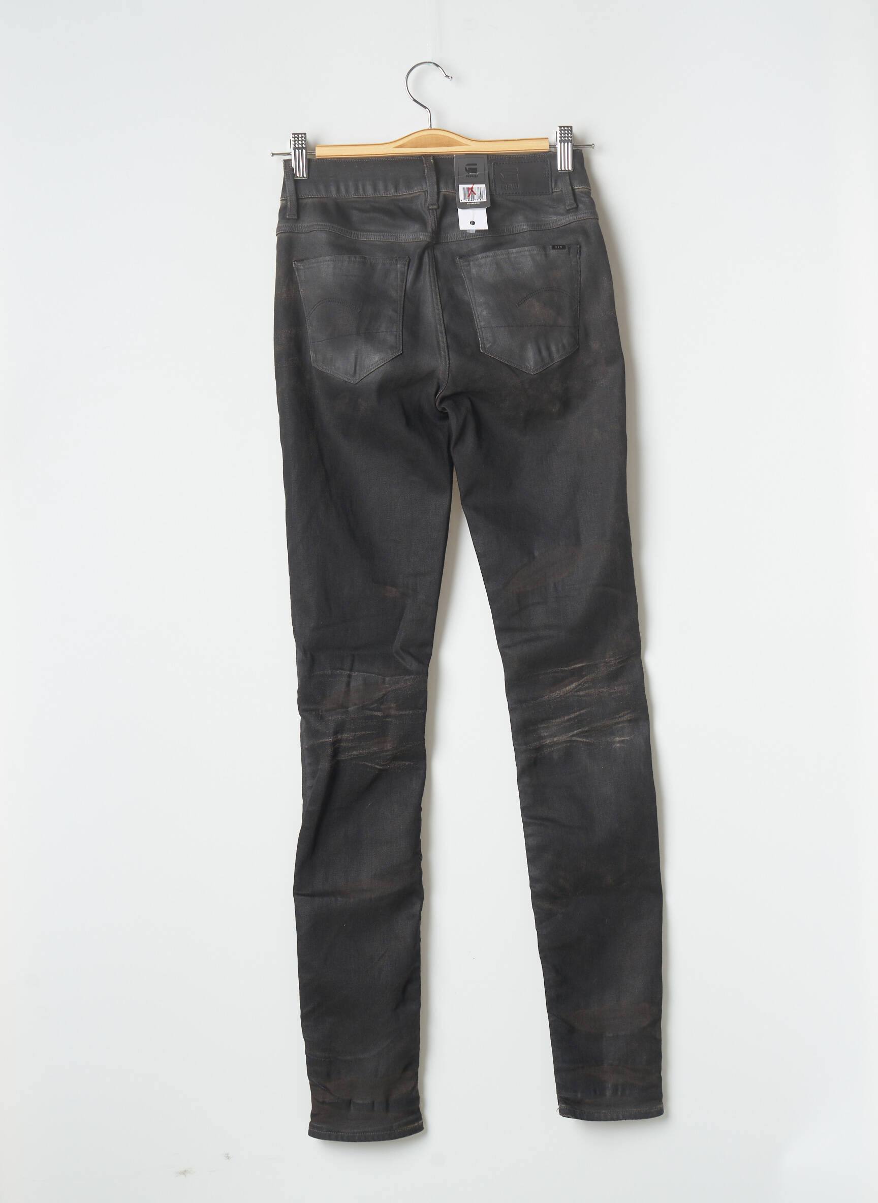 G Star Jeans Skinny Femme couleur gris
