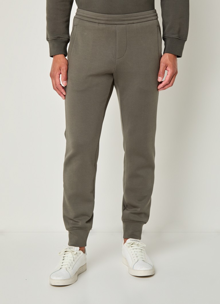 Emporio Armani sweatpants with logo band and side pockets