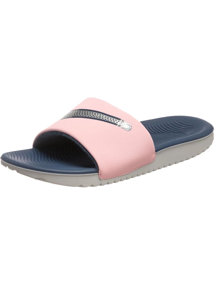 Nike Nike Sandalen in pink/metallic silver/navy günstig kaufen 40