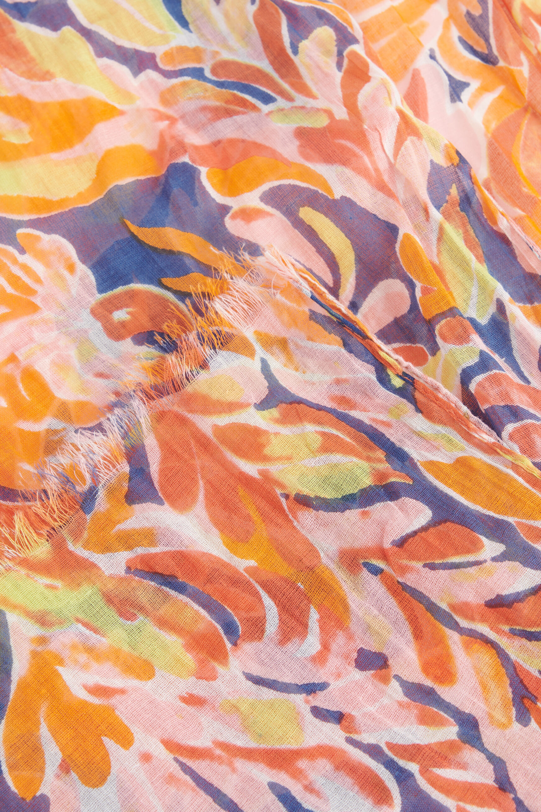 foulard benicio bleu marine femme