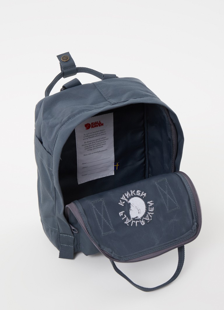 Mini rucsac Fjällräven Re-Kånken cu logo