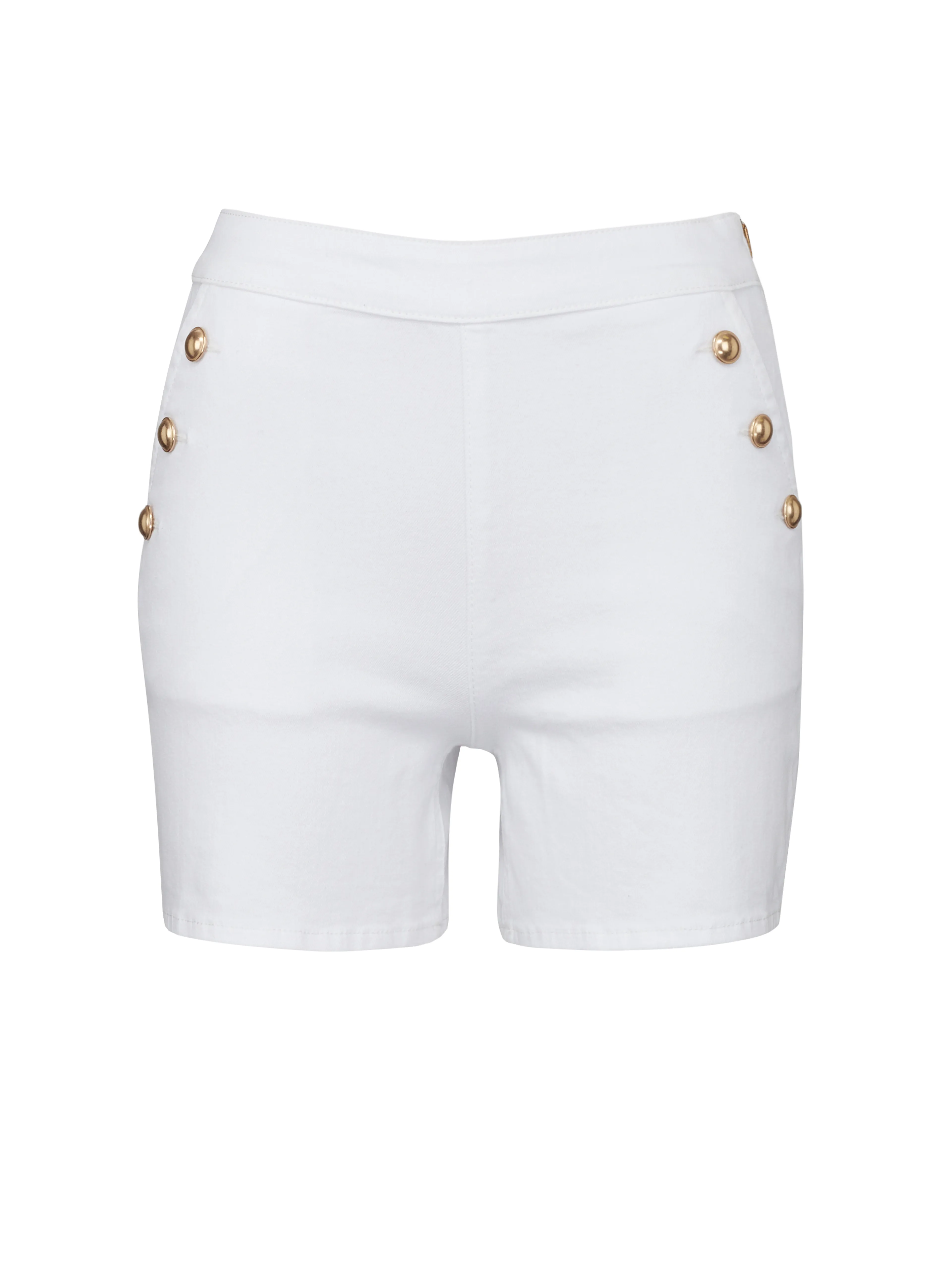 Weiße Damen Denim Shorts ORSAY