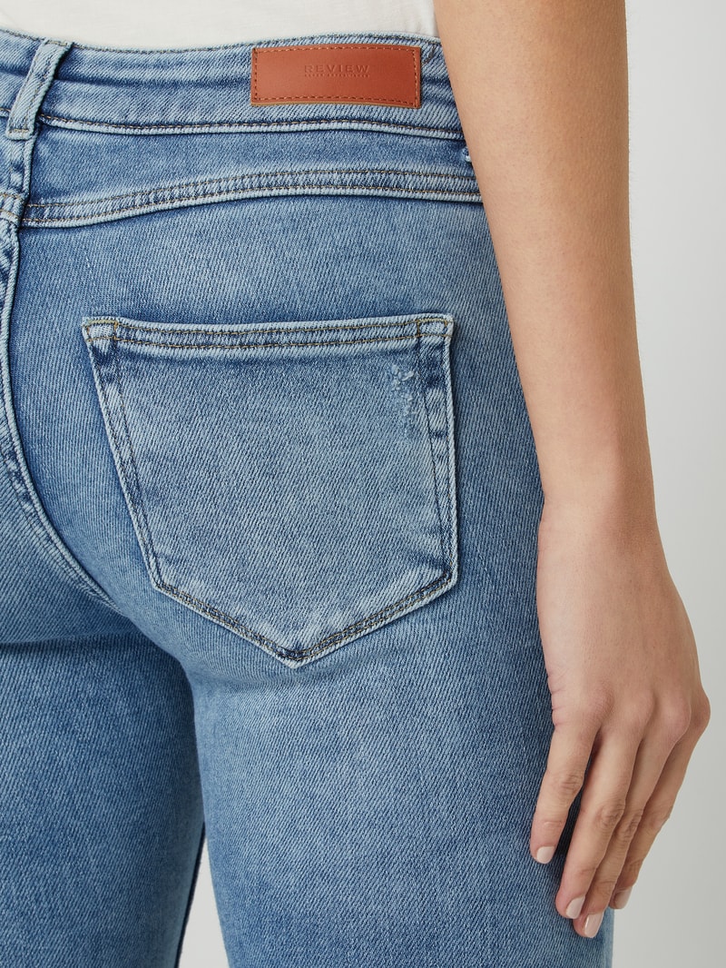 Skinny Fit Jeans mit Stretch-Anteil in hellblau