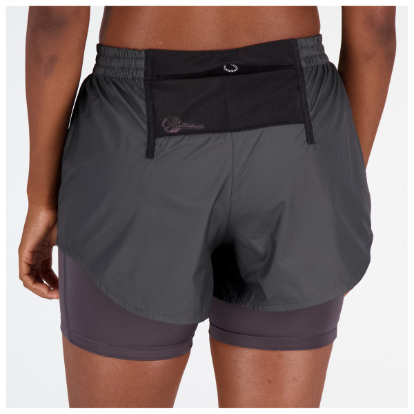 New Balance - Women's Impact Run All Terrain 2In1 Shorts - Laufshorts