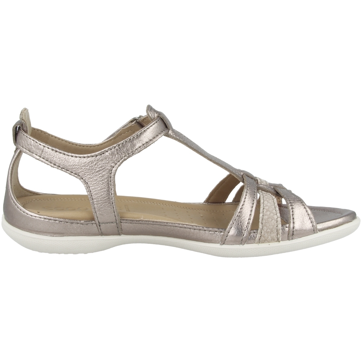 Ecco Flash Sandale silber