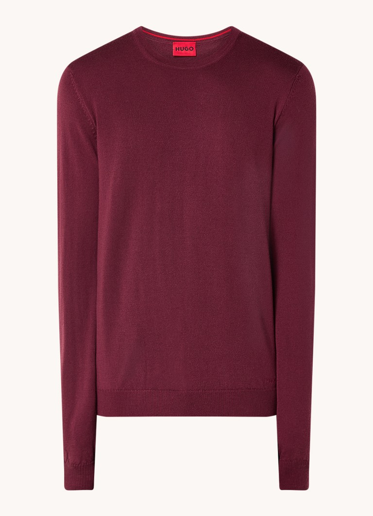 Maglione San Cedric in lana pregiata di Hugo Boss