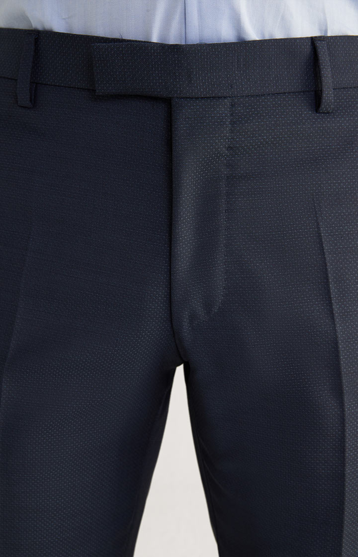 Anzug Finch-Brad in Navy meliert