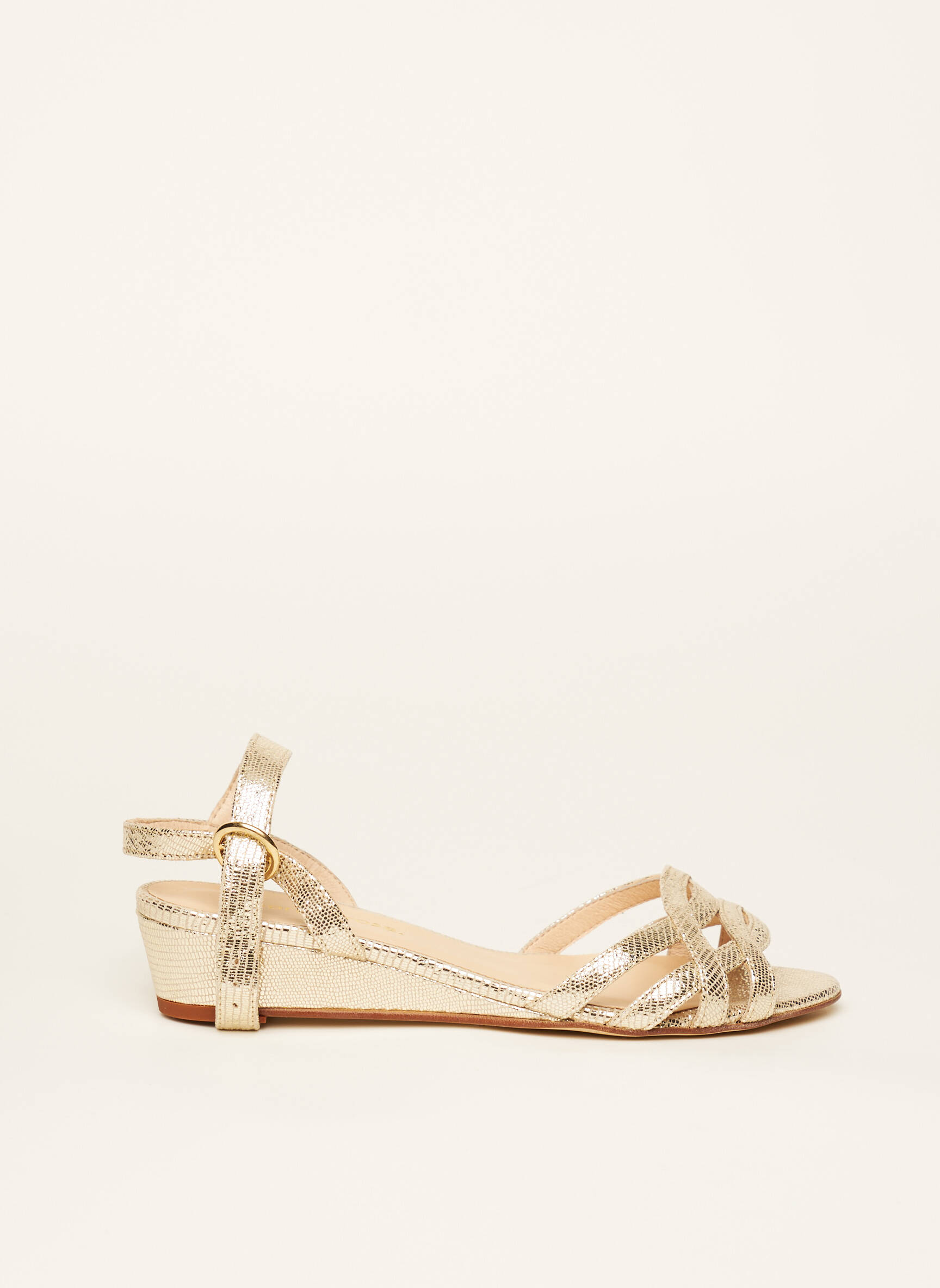 Georgia Rose Sandales Nu Pieds Femme couleur jaune