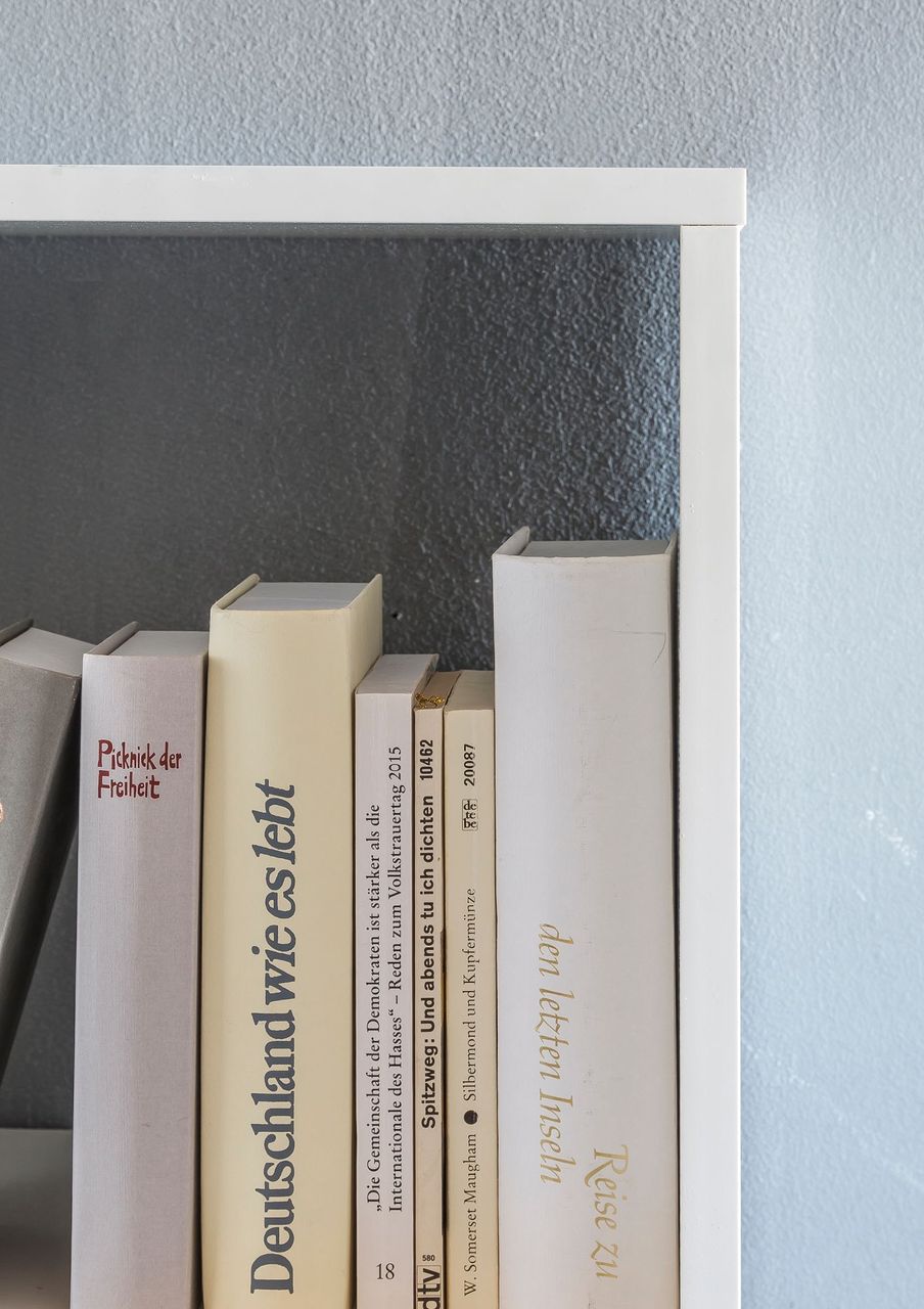 Wohnling Bücherregal ZARA 9 Fächern Weiß