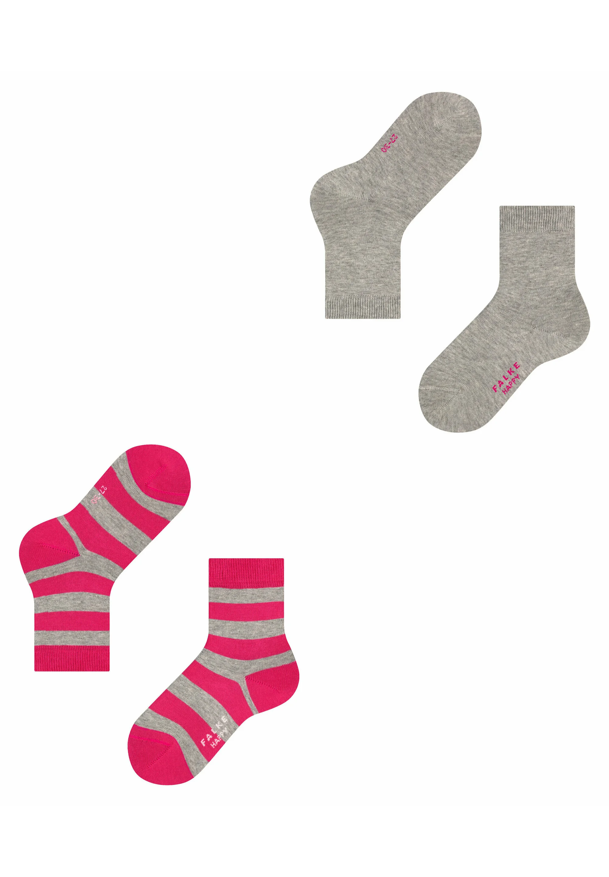 FALKE Happy Stripe - Pack de 2 calcetines
