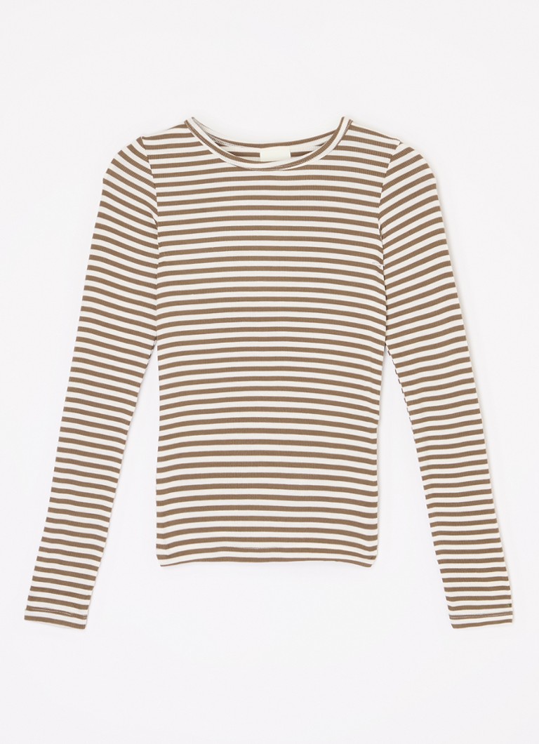 Tricou cu mânecă lungă cu dungi Sofie Schnoor