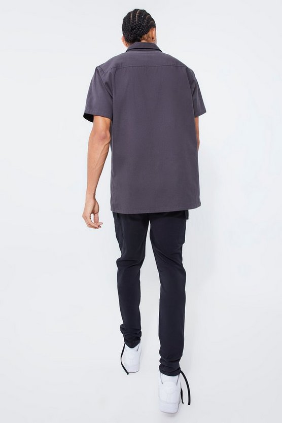 Tall Skinny Cargo-Hose mit elastischem Bund