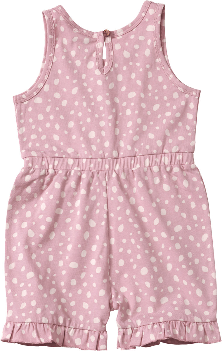 Overall mit Punkten, rosé, Gr. 98, 1 St
