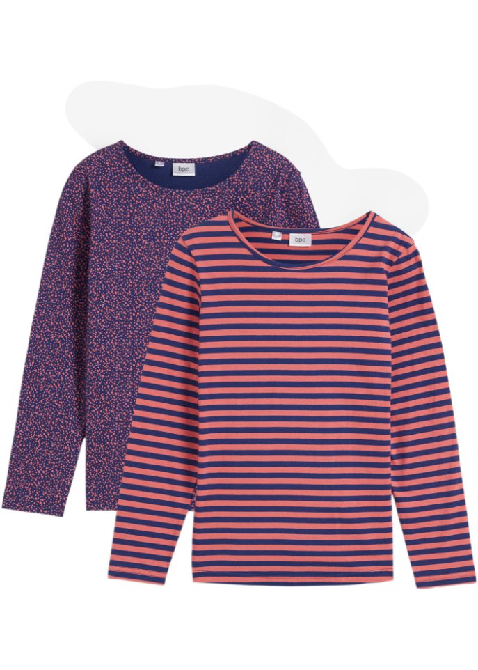 Langarmshirt (2er Pack)