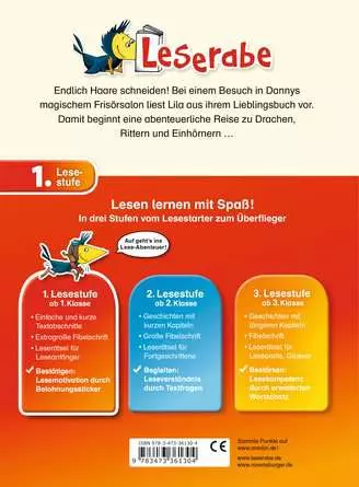 Leserabe - 1. Lesestufe: Der magische Frisör