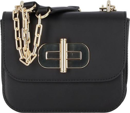TOMMY HILFIGER Mini Turnlock Mini Bag Schultertasche Leder 17 cm