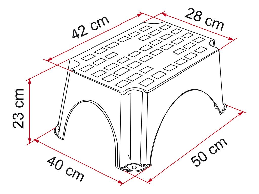 Fiamma Step Tritthocker