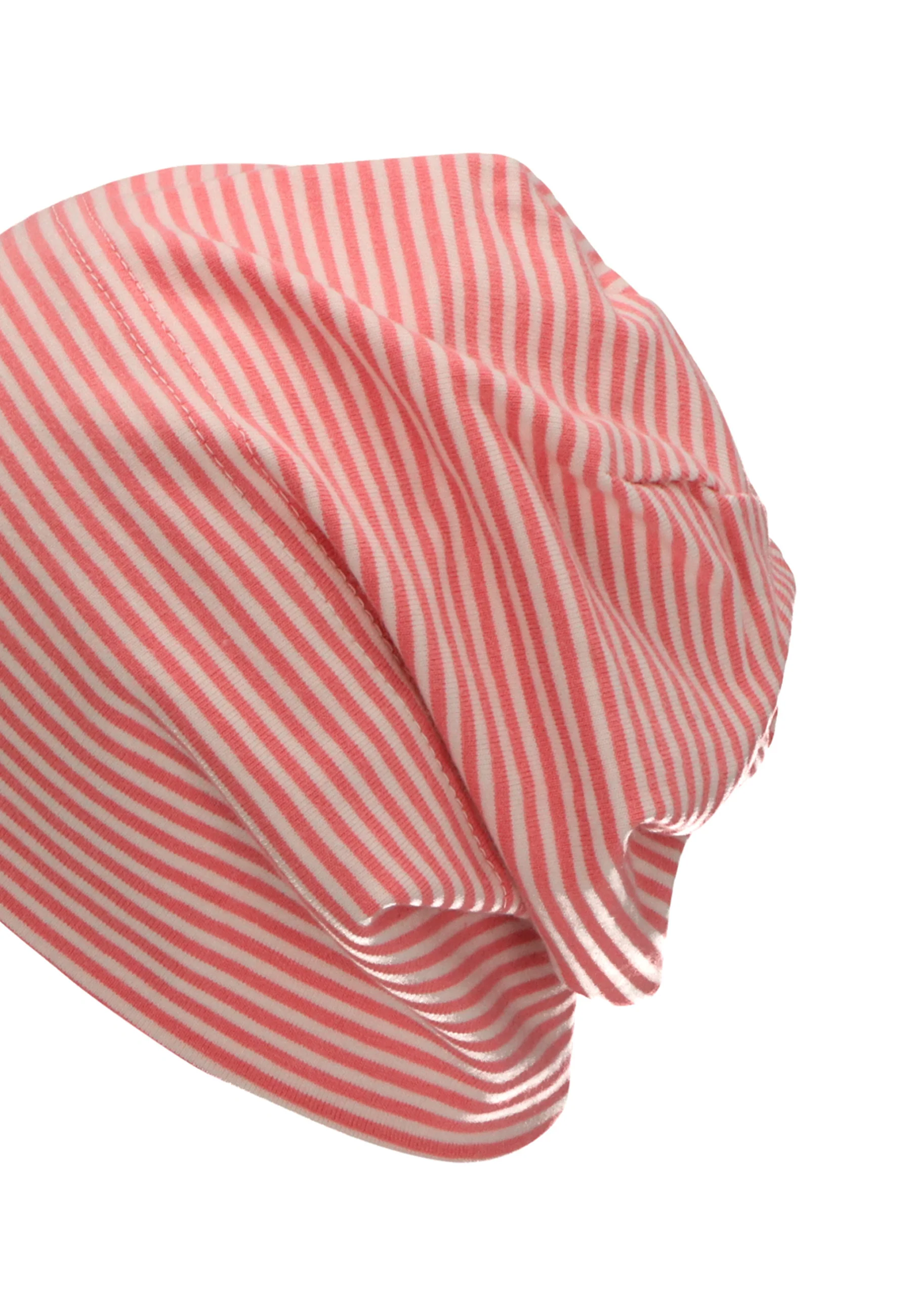 GOTS Slouch-Beanie aus Jersey (Bio) mit Ringel