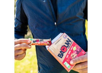 Baouw 3 barres nutritionnelles bio - Cerise - Amande - Hibiscus