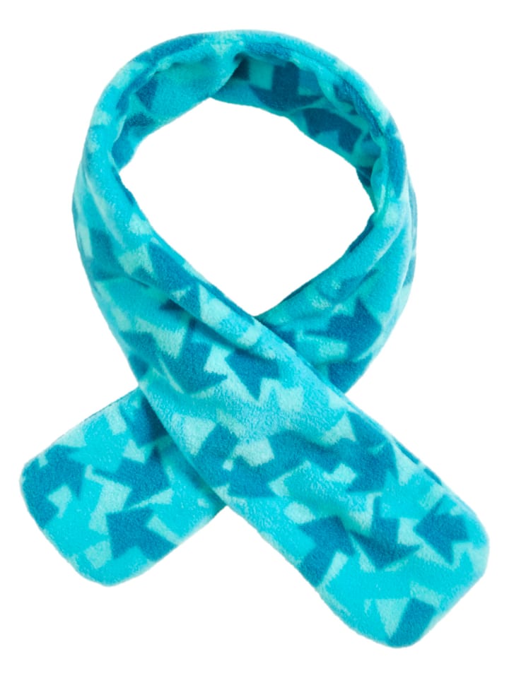 Playshoes Fleece-Steckschal Pfeile Camouflage in Petrol günstig kaufen onesize
