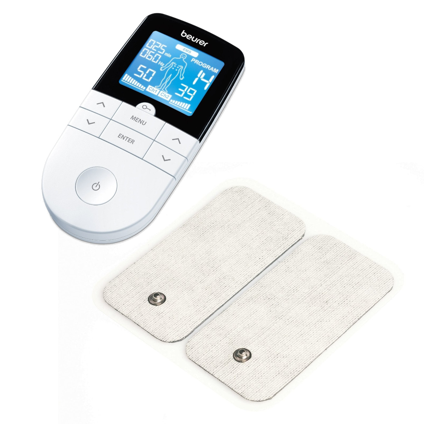 Beurer Digital TENS/EMS - EM 49 mit Elektroden-Für eine intensive Behandlung