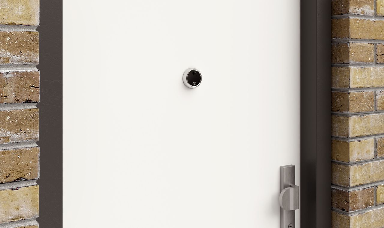 Basi Digitaler Türspion - TS 810 - silber