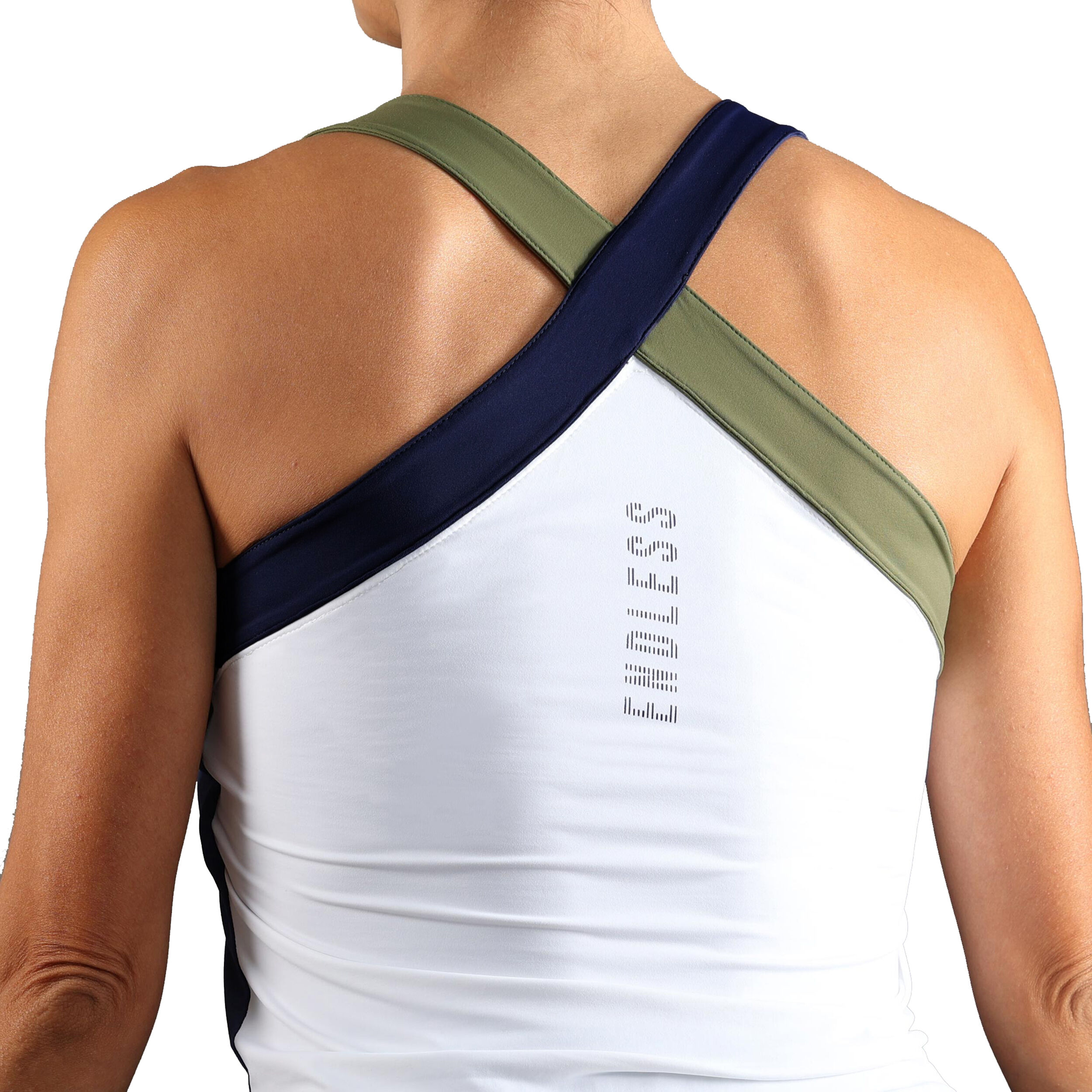 Bliss Tank-Top Damen - Dunkelblau, Weiß