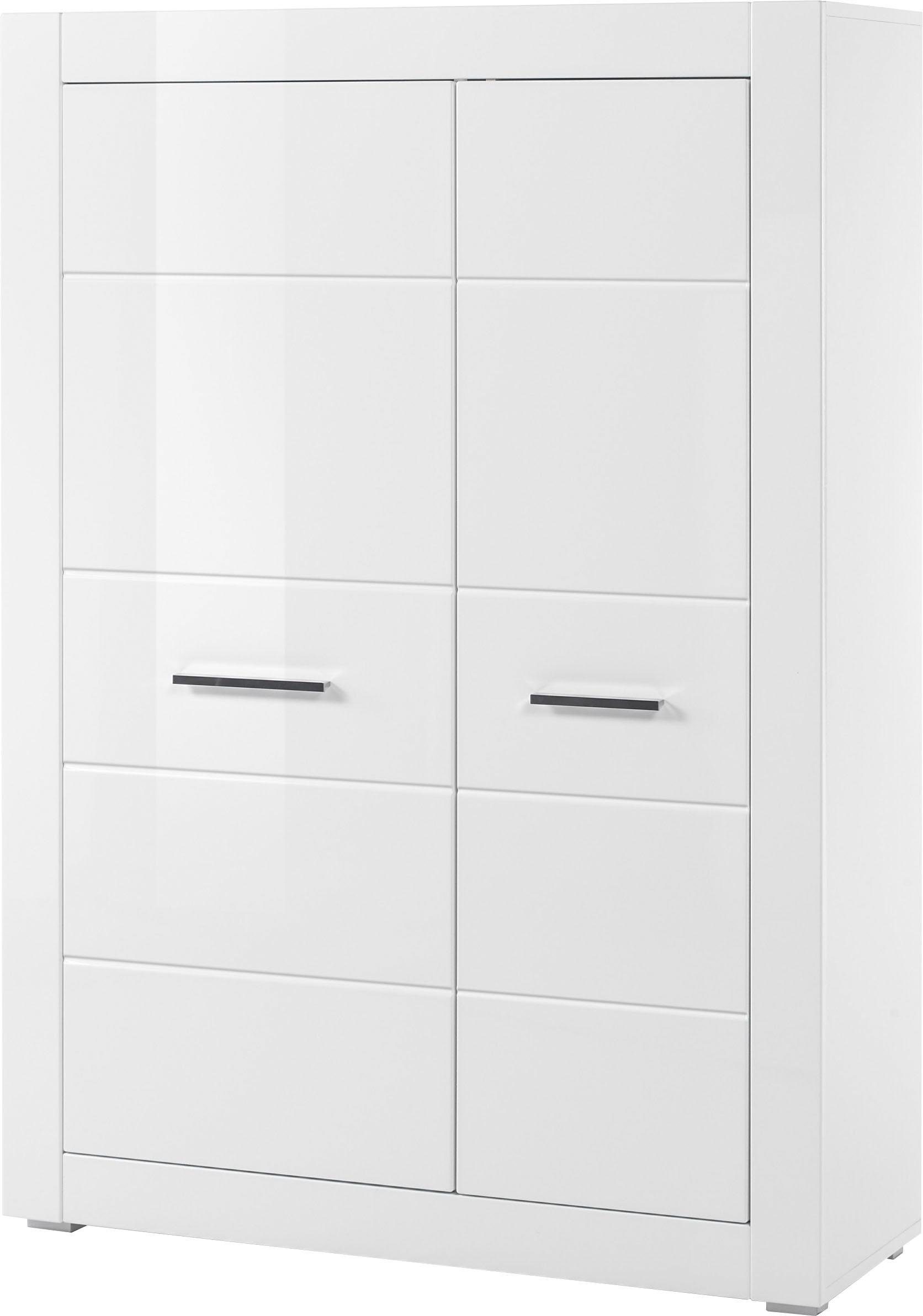 INOSIGN Stauraumschrank BIANCO Höhe 142 cm