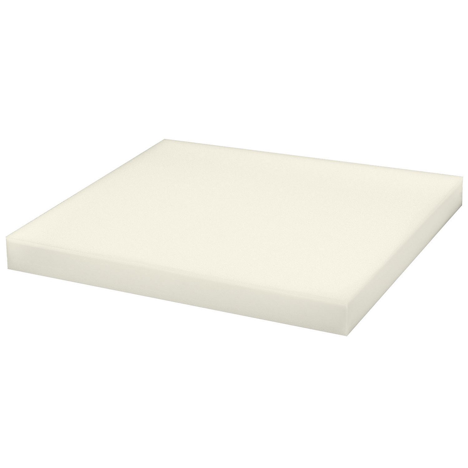 buttinette Schaumstoffpolster für Loungemöbel, Größe: 62 x 62 x 8 cm, 4,2 kPa