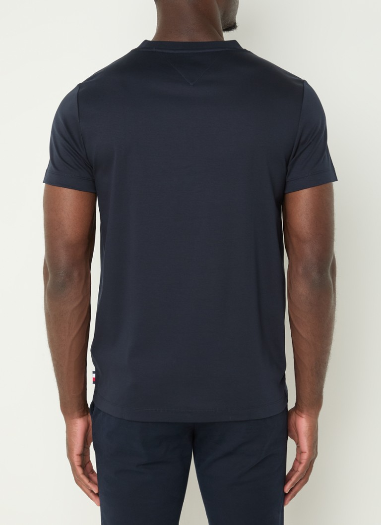 Tricou Tommy Hilfiger cu logo brodat