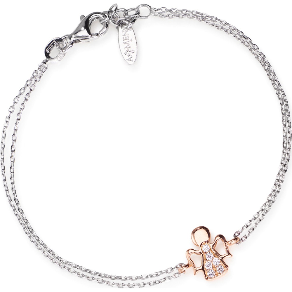AMEN Bracelet 925 Argent Bracelet