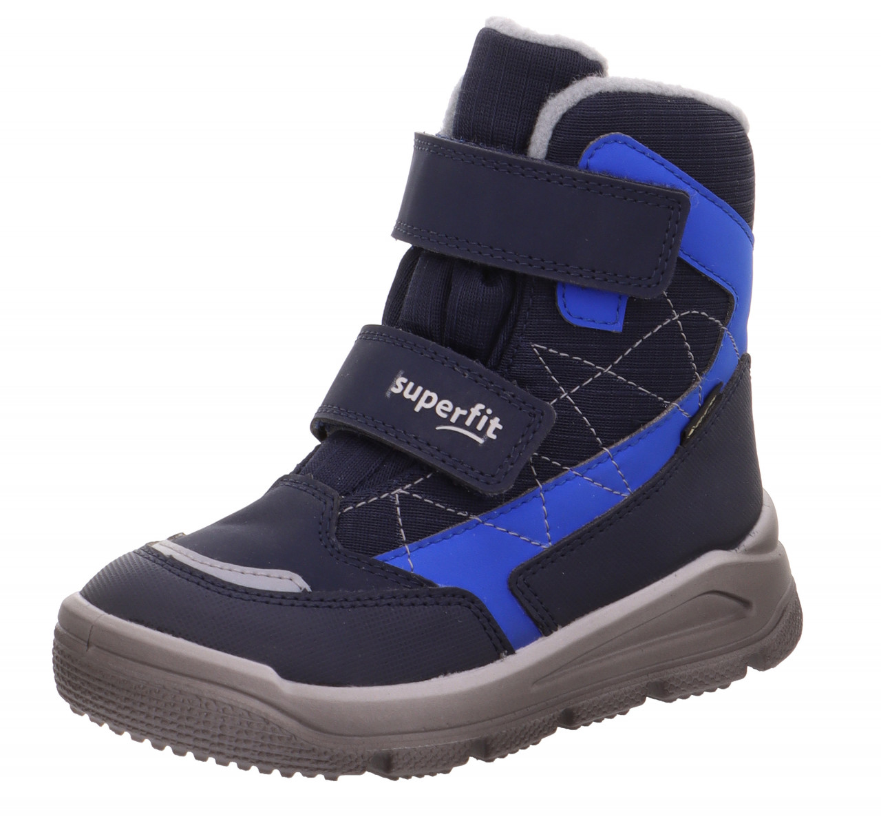 MARS - Blau/Hellgrau Boots mit Klettverschluss