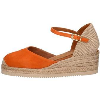 Unisa Keil-Sandale in orange