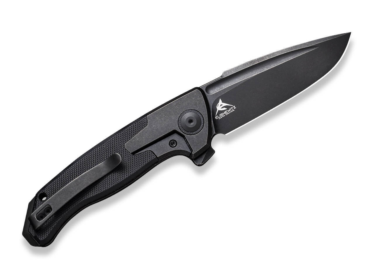 Press Check Titanium G10 All Black DP