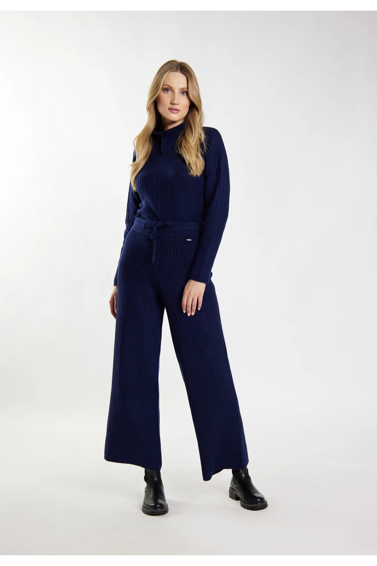 Dreimaster  Jogginghose - Blau - Bootcut