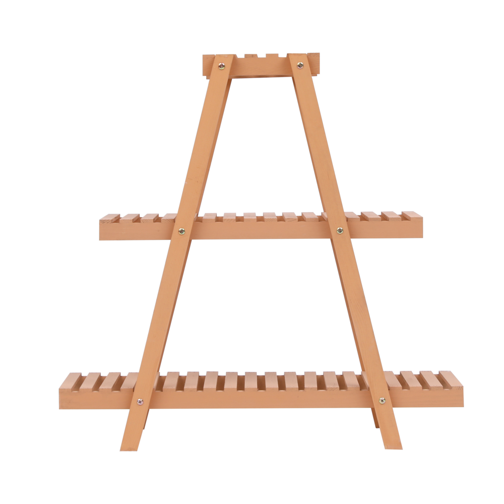 Happy Home Happy Home Pflanzenregal aus Holz WPS02-HOL Holz