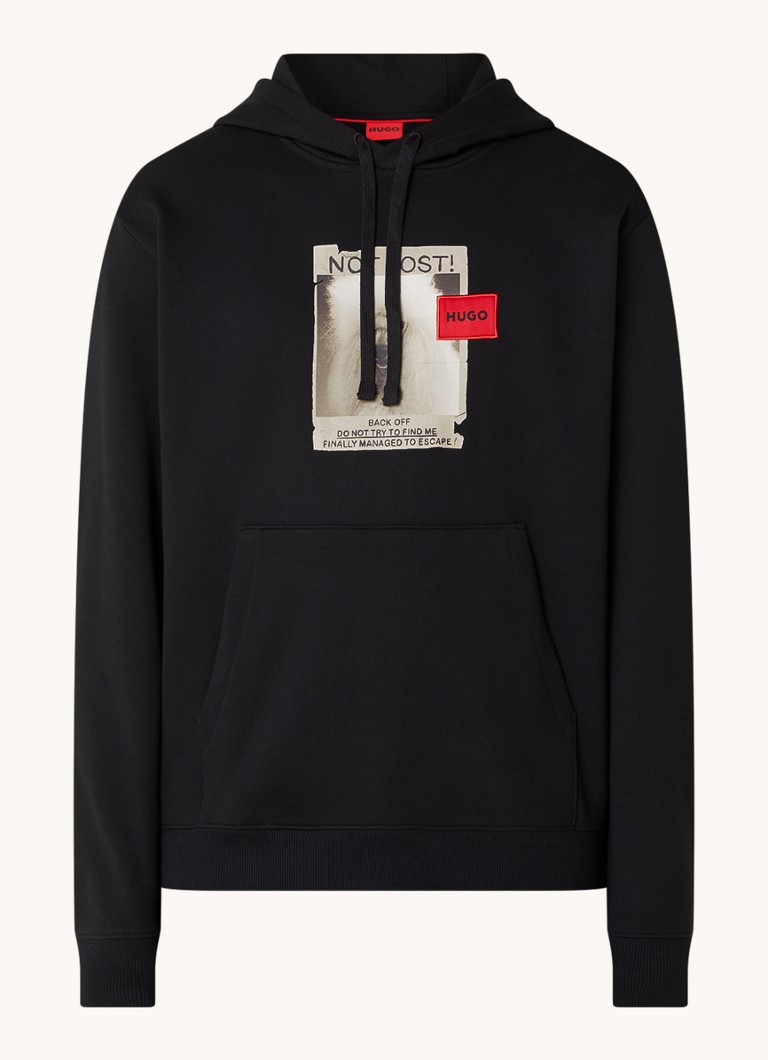 HUGO BOSS Dreef hoodie with logo print