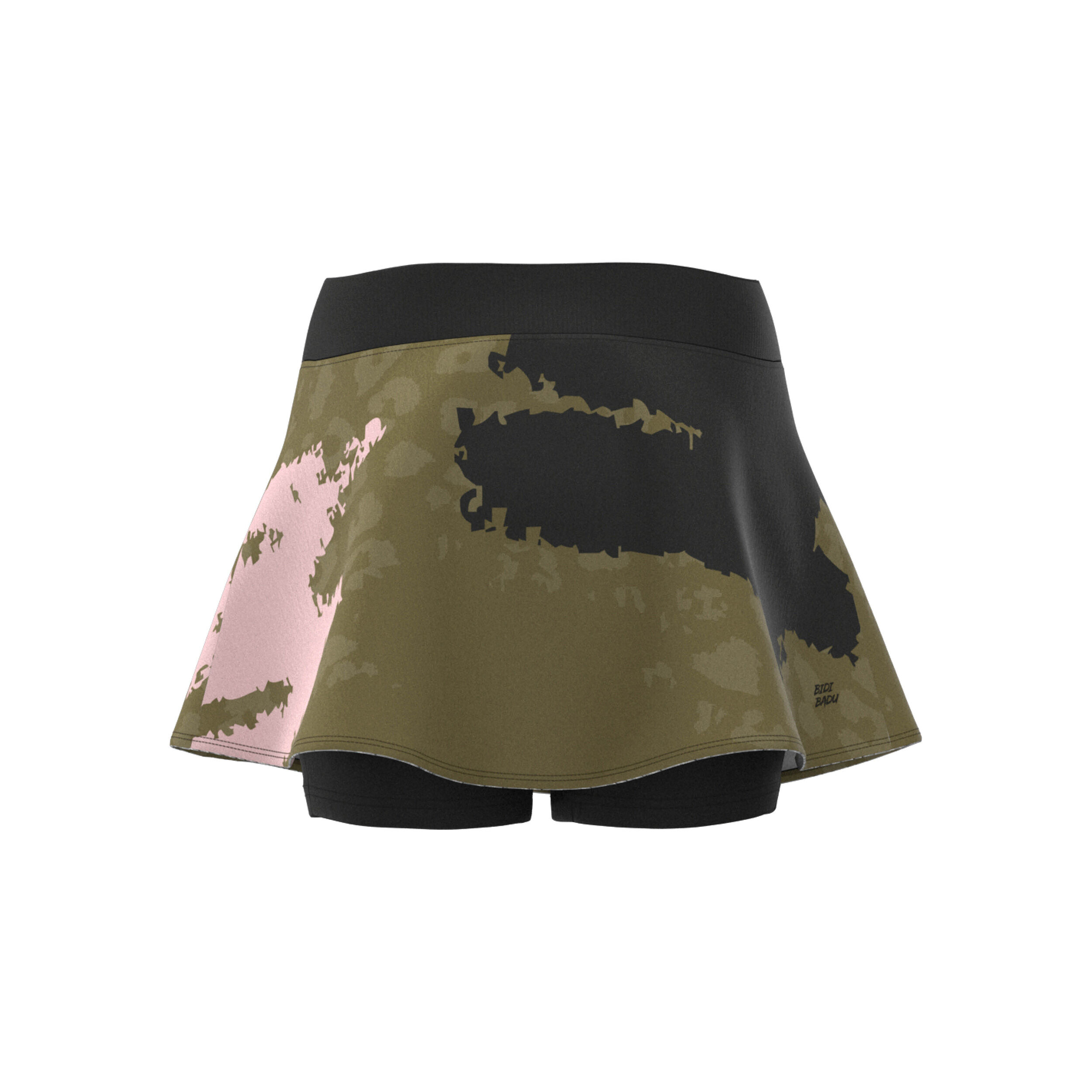 Pure Wild Printed Wavy Rock Damen - Oliv, Mehrfarbig