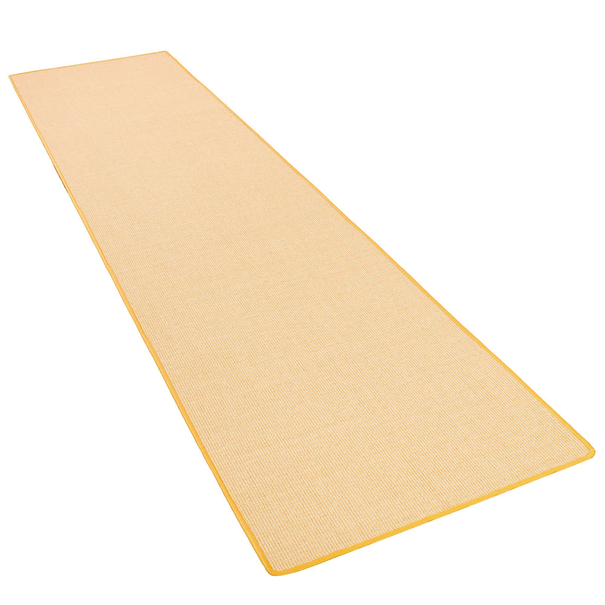Sisalteppich Sisal Natur Läufer Teppich, Snapstyle, Rechteckig, Höhe: 6 mm