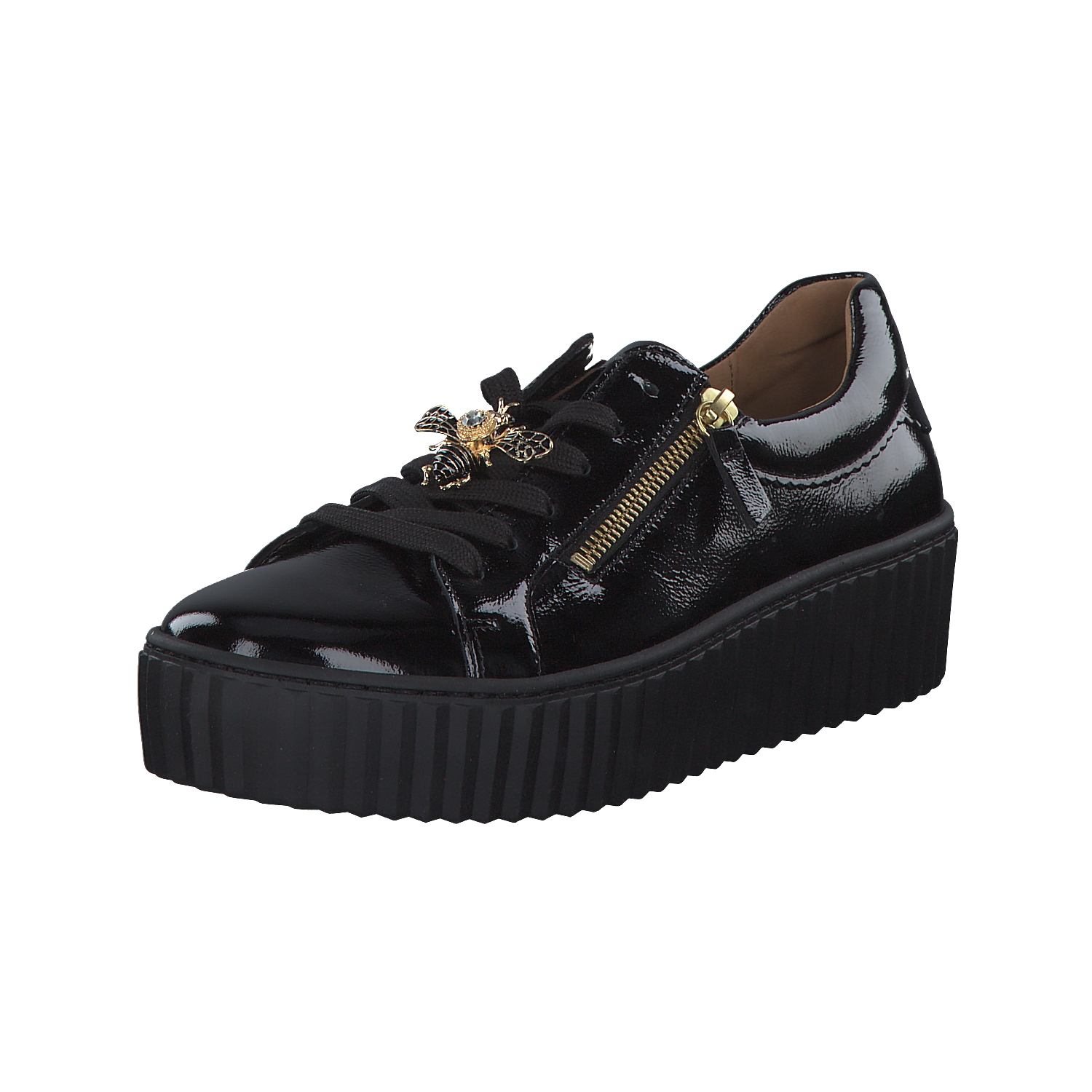 Gabor 43.201, Schnürschuhe, Damen, Schwarz