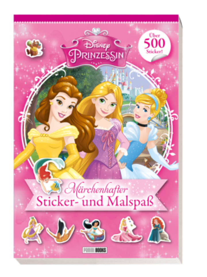 Panini Books Papeterie/PBS - Disney Prinzessin: Märchenhafter Sticker- und Malspa&szlig günstig kaufen onesize