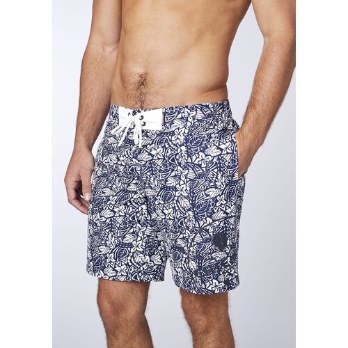 BADESHORTS MIT ZWEI SEITENTASCHEN