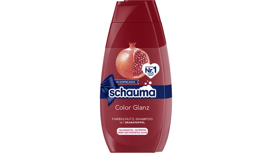 SCHAUMA Shampoo Color Glanz 2x400ml 800 ml