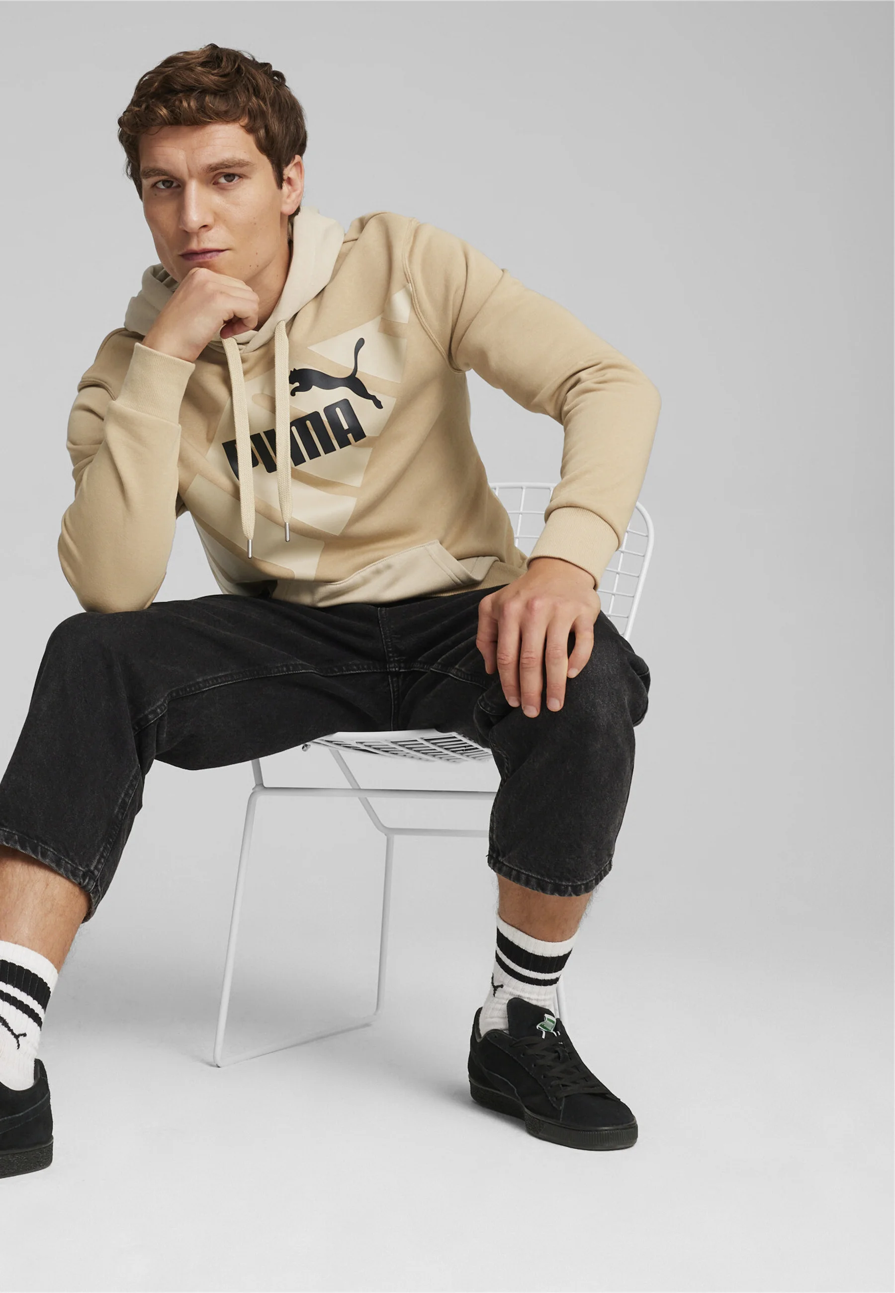Sudadera con capucha Puma POWER GRAPHIC