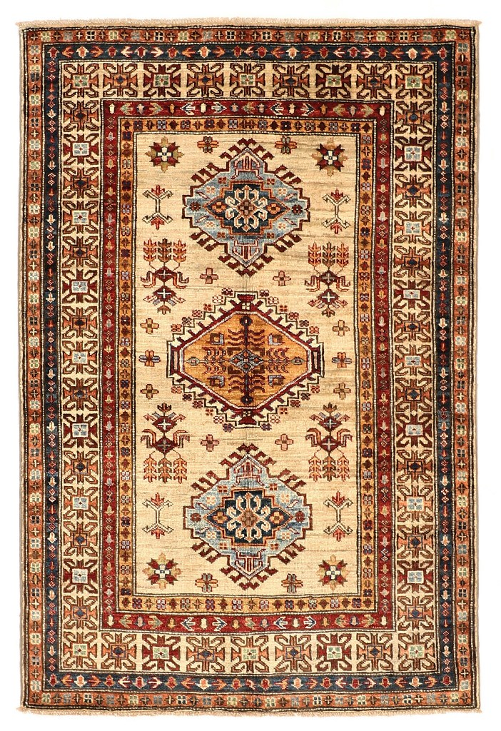 Teppich aus Afghanistan Kazak Super 101 x 154 cm
