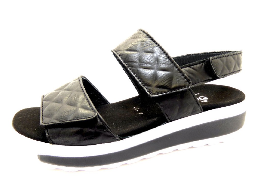 SEMLER Komfort Sandalen schwarz hanna