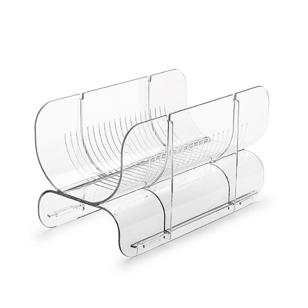 SCOKIT Weinregal Weinständer, Stapelbarer Flaschenhalter, 1 tlg, Ideal für Küchen, Bars, Wohnzimmer, Heimdekoration