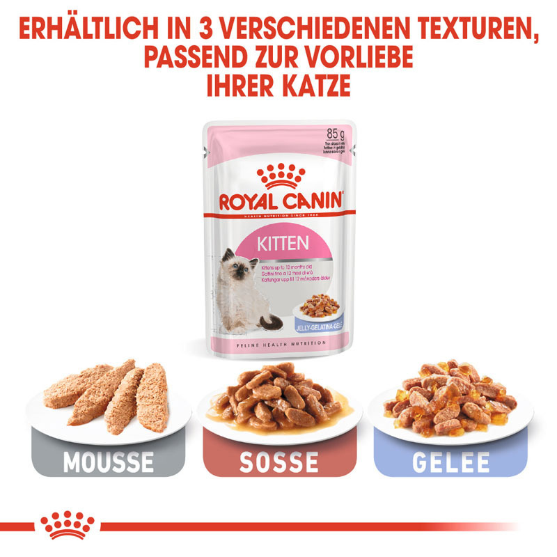 ROYAL CANIN Nassfutter ROYAL CANIN Kitten 12x85g in Gelee