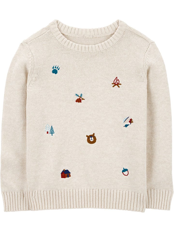 carter's Pullover in Beige günstig kaufen